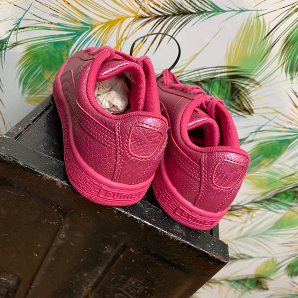 *NEW* Puma Women's Basket Future Minimal 8 Pink - Picture 6 of 9